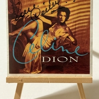 Celine Dion - The Colour of My Love CD. Signed by Celine Dion