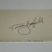 Timothy Busfield - signed card