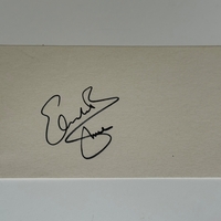 Elizabeth Shue signed card