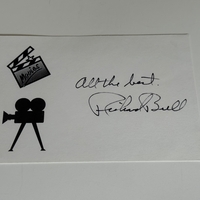 Richard Bull signed card