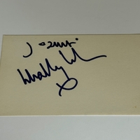 Joanne Whaley Kilmer signed card