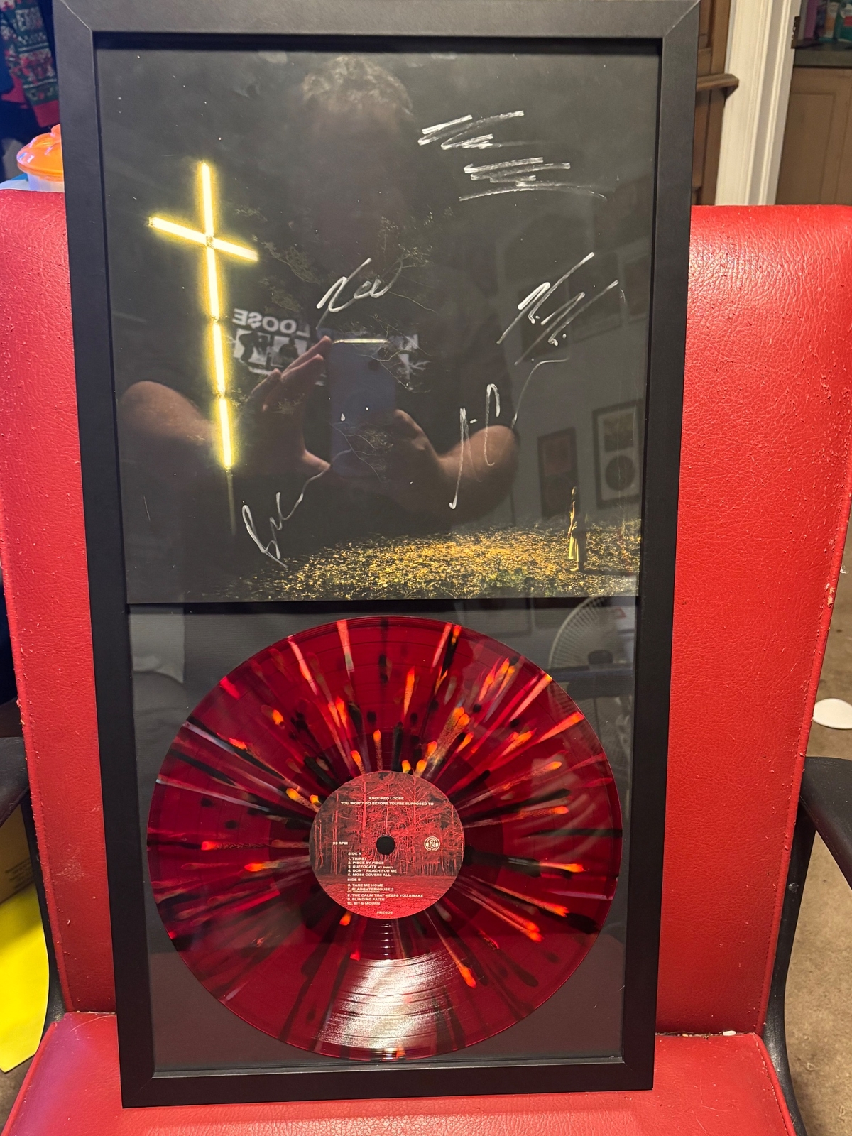 KNOCKED LOOSE signed vinyl record