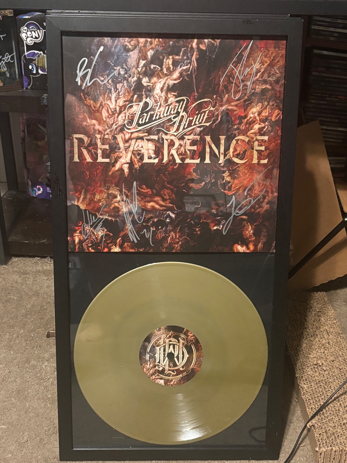 Parkway Drive signed vinyl record