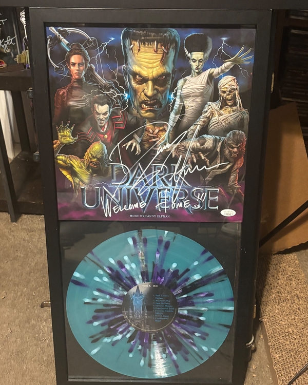 Danny Elfman signed vinyl record