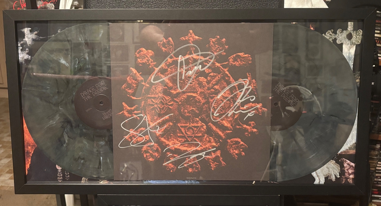 Greta Van Fleet signed vinyl record