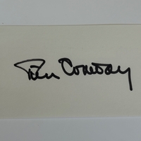 Tim Conway signed card