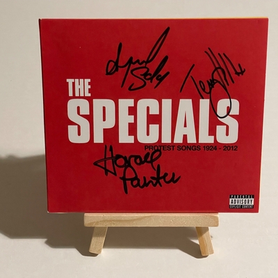 The Specials CD signed by Terry Hall, Horace Panter and Lynval Golding