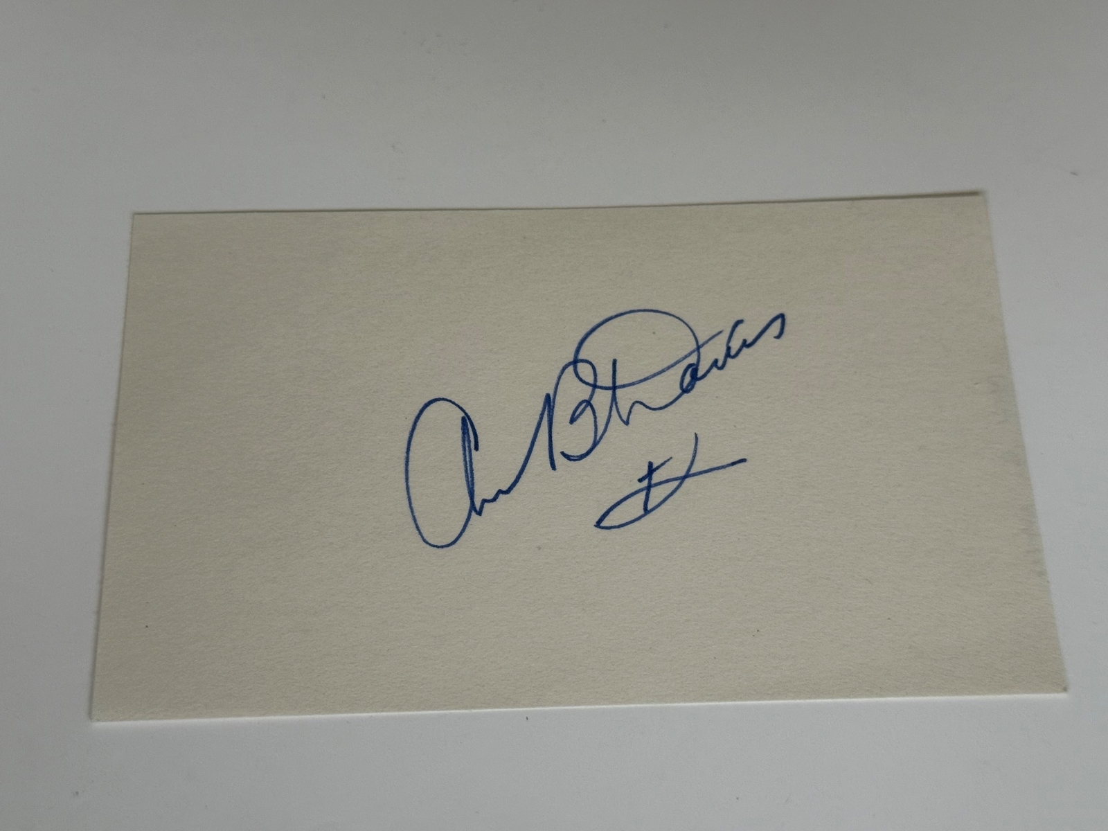Ann B Davis signed card