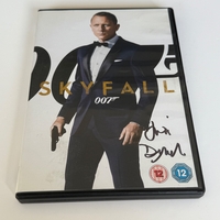 Skyfall DVD signed by Judi Dench