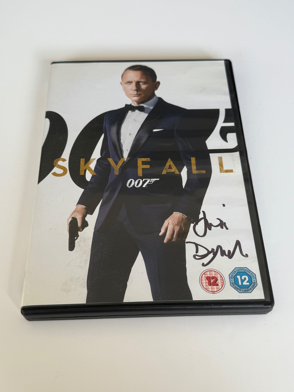Skyfall DVD signed by Judi Dench