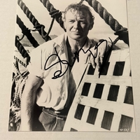 John Mills signed photograph