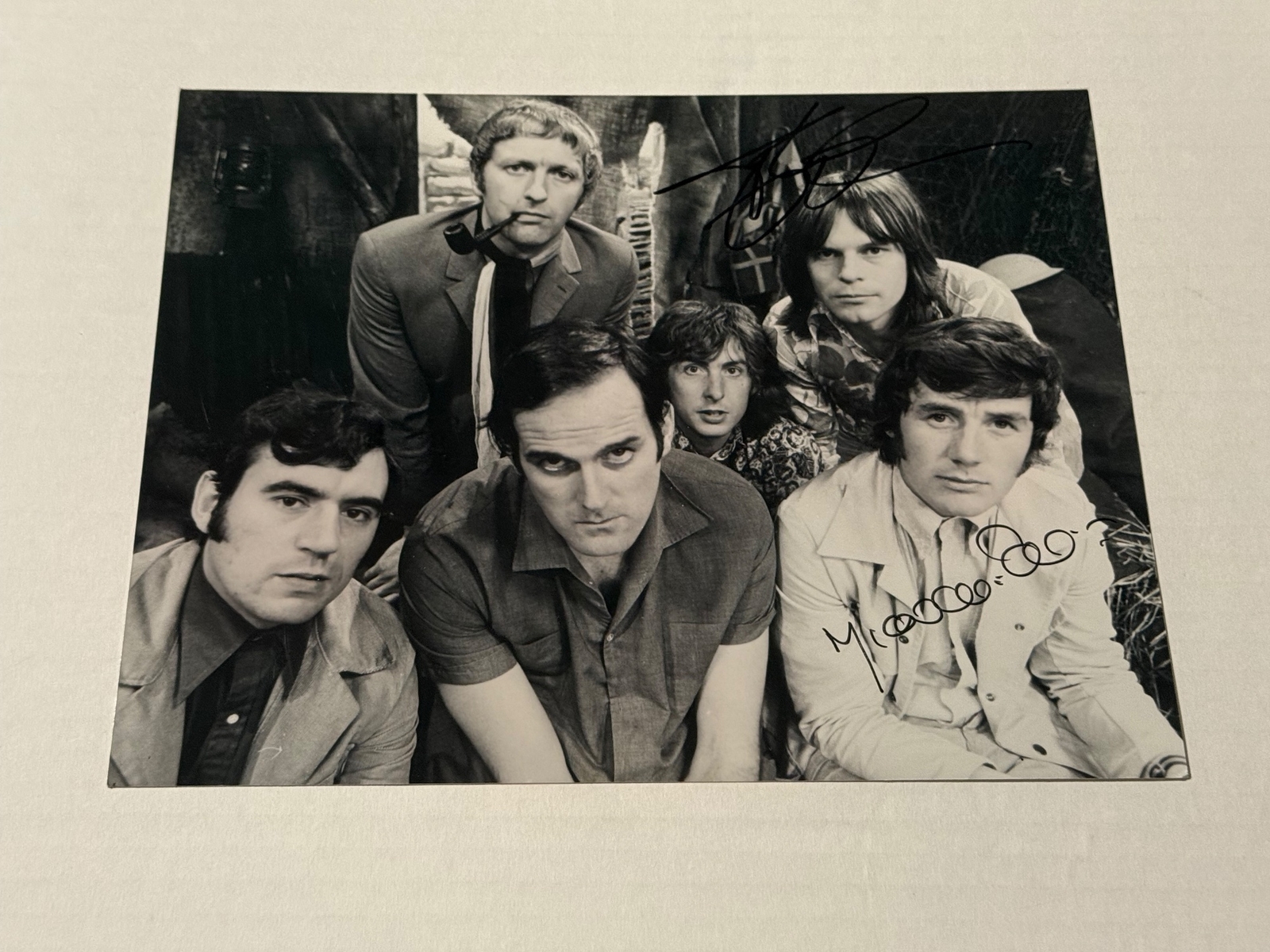 Michael Palin and Terry Gilliam - signed photo