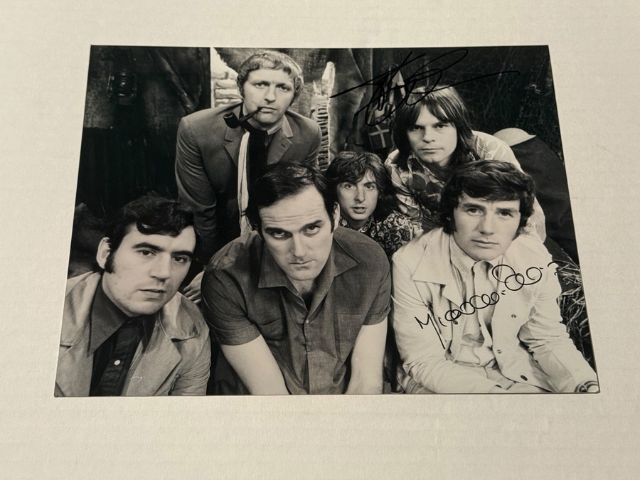 Michael Palin and Terry Gilliam - signed photo