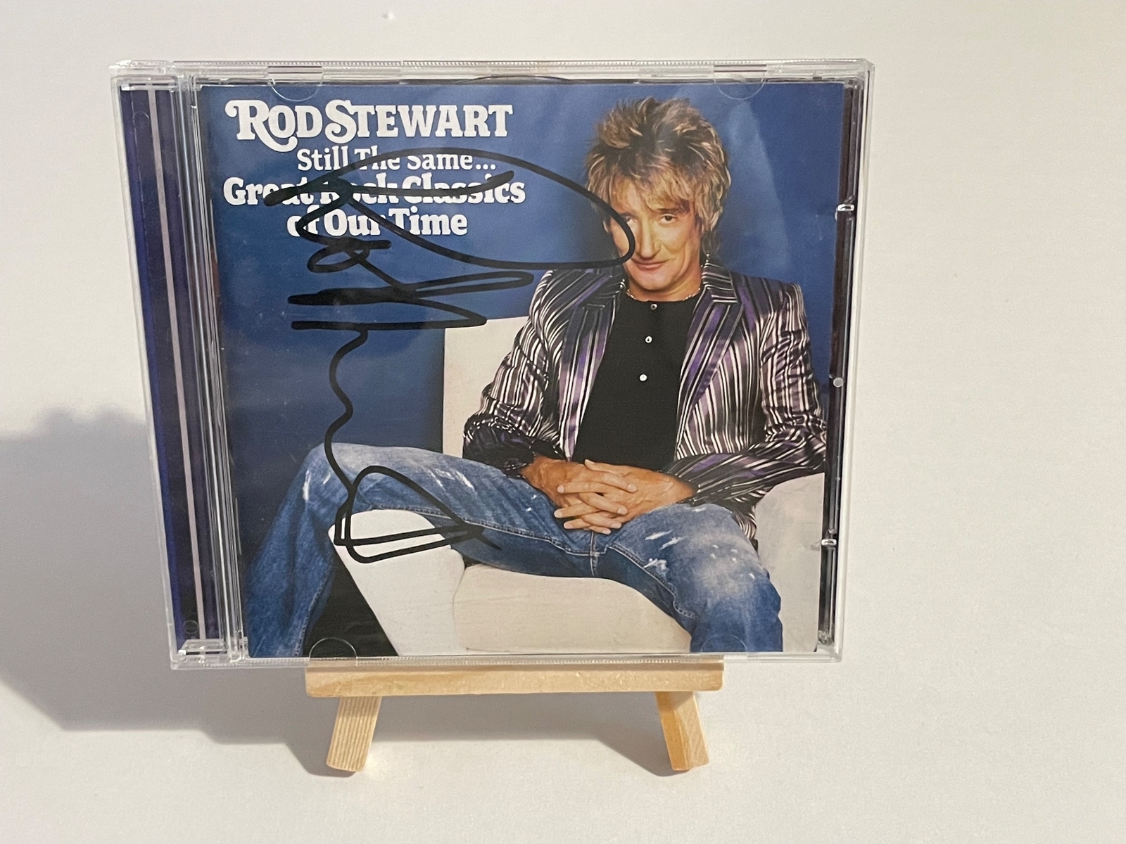 Rod Srewart signed item