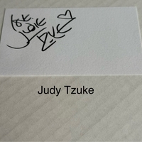 Just Tzuke signed card