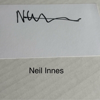 Neil Innes signed card
