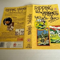 Ripping Yarns DVD cover signed by Michael Palin