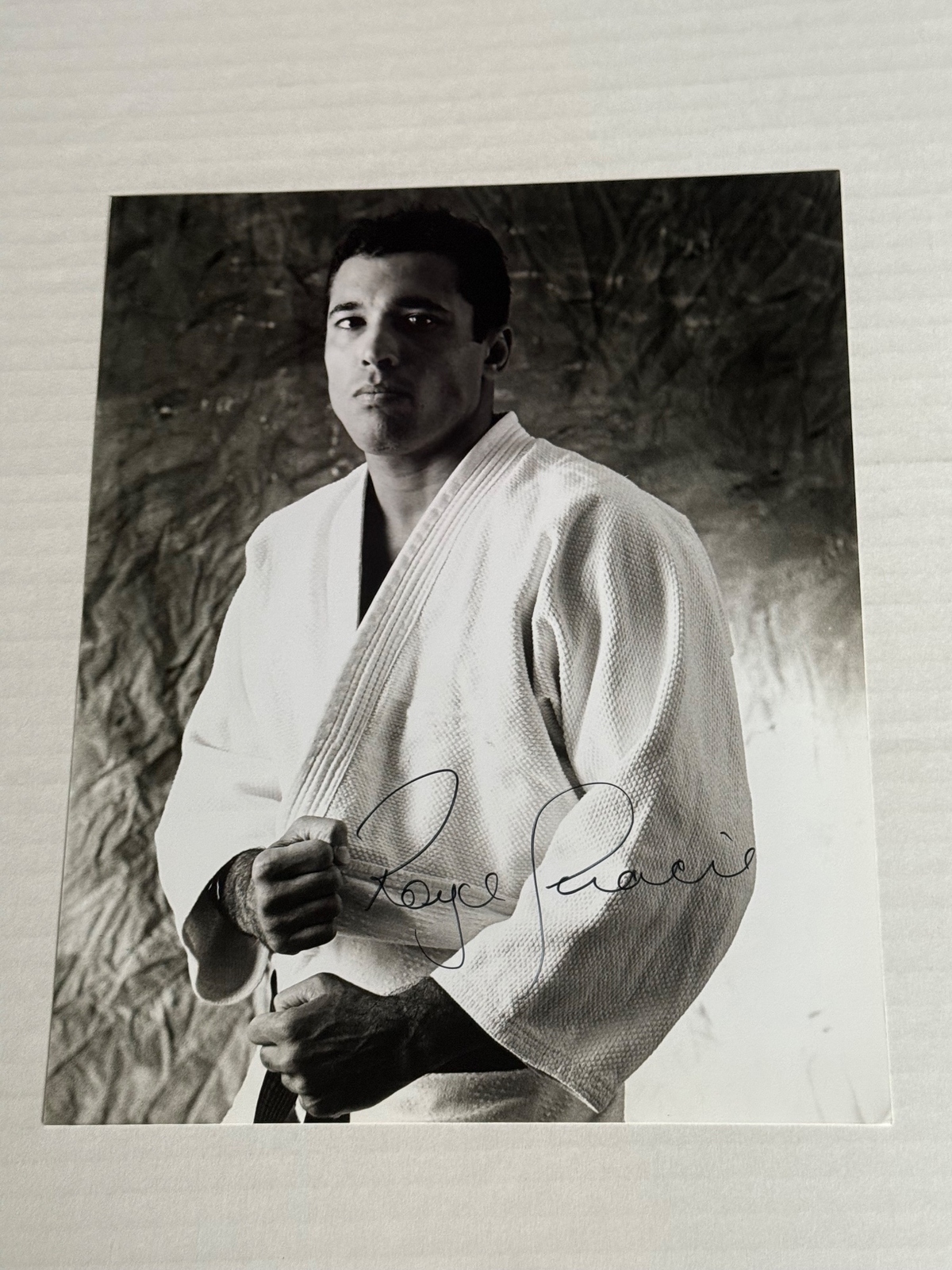 Signed photo of Royce Gracie