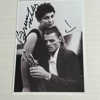 Photo signed by Bruce Weber