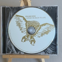 Celine Dion- Loved Me Back To Life CD. Signed by Celine Dion.