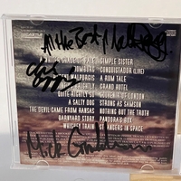 Procol Harum - Homburg and other hats. Signed by Matthew Fisher,Gary Brooker on front. On rear of booklet Matt Pegg, Mick Graham and Chris Copping. On back Alan Cartwright, Dave Bronze, David Knights?