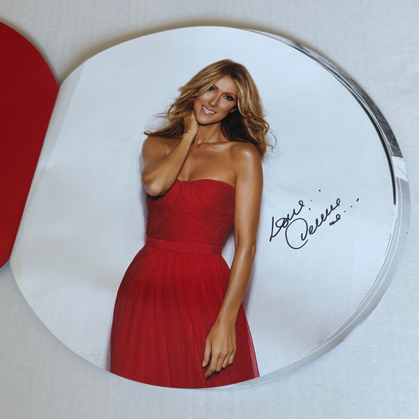 Celine Dion - Signed 2017 Tour Programme. Signed twice by Celine Dion