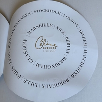 Celine Dion - Signed 2017 Tour Programme. Signed twice by Celine Dion