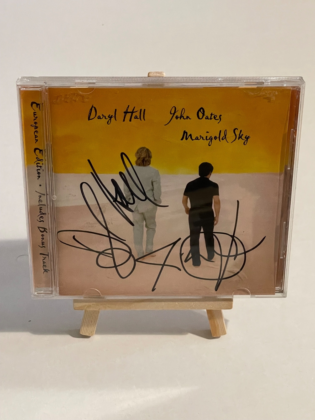 Daryl Hall and John Oates. Marigold Sky. Signed by Daryl Hall and John Oates