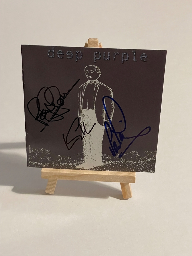 Deep Purple - Rapture of the deep cd box set. CD booklet signed by Ian Paice, Roger Glover and  Ian Gillan