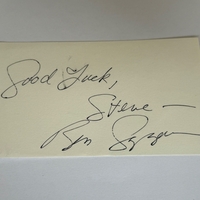 Ben Gazzara signed card