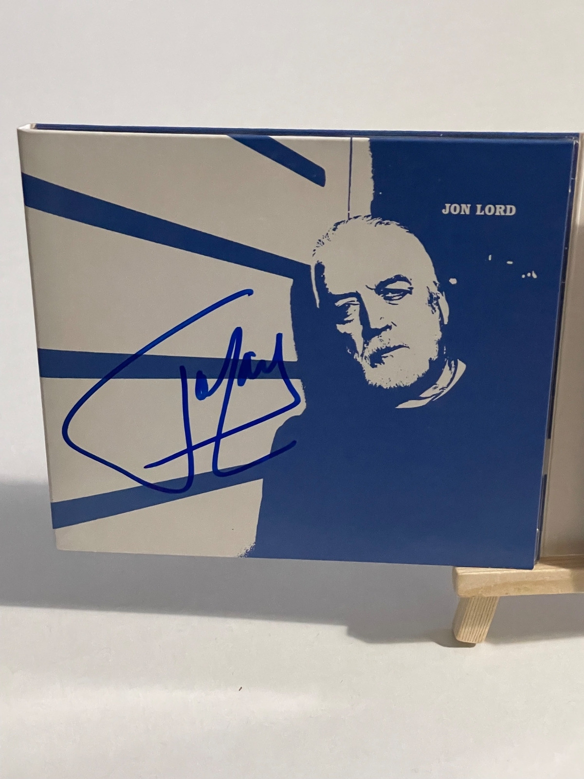 Jon Lord (Deep Purple) with The Hoochie Coochie Men. Live At The Basement. Signed by Jon Lord