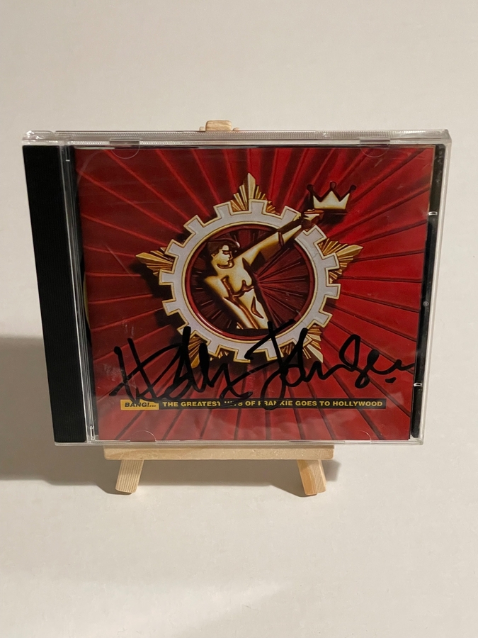 Frankie Goes To Hollywood - Bang CD - The Greatest Hits. Signed by Holly Johnson