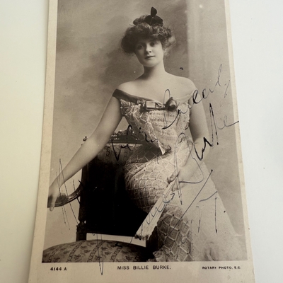 Billie Burke signed 6x4 photo