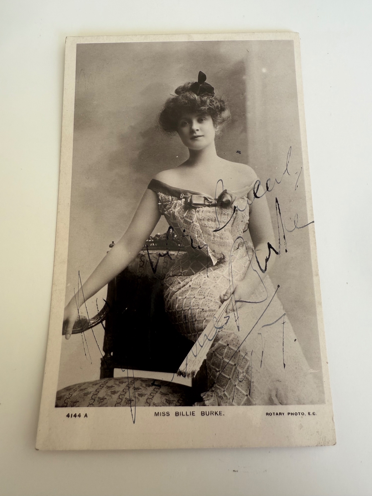 Billie Burke signed 6x4 photo