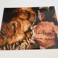 Paul Brooke signed photograph
