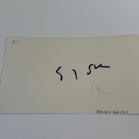 Soupy Sales signed card