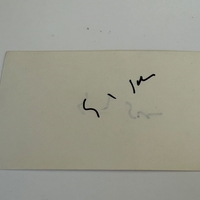 Soupy Sales signed card