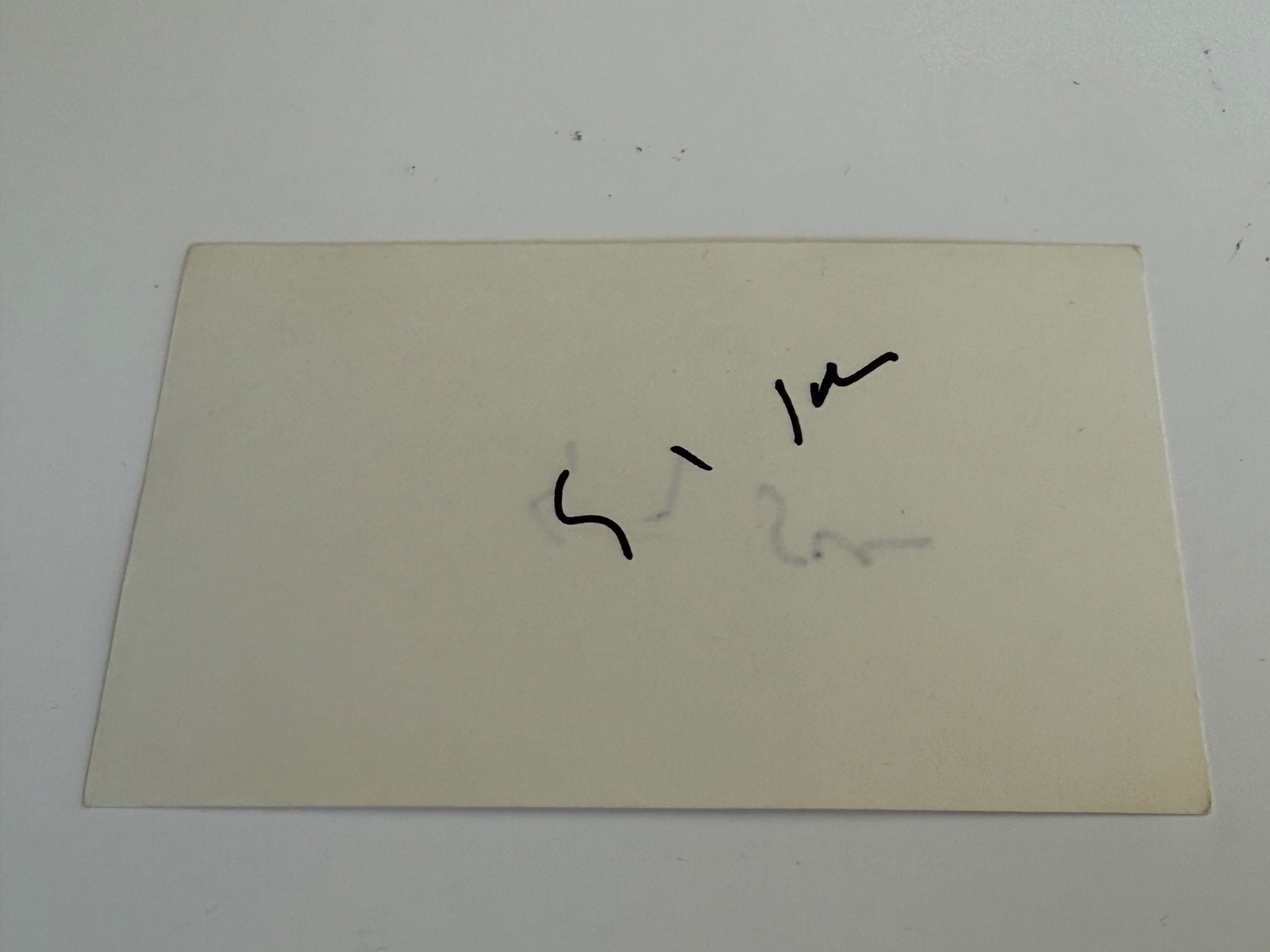Soupy Sales signed card