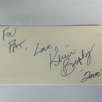 Kevin Brophy signed card