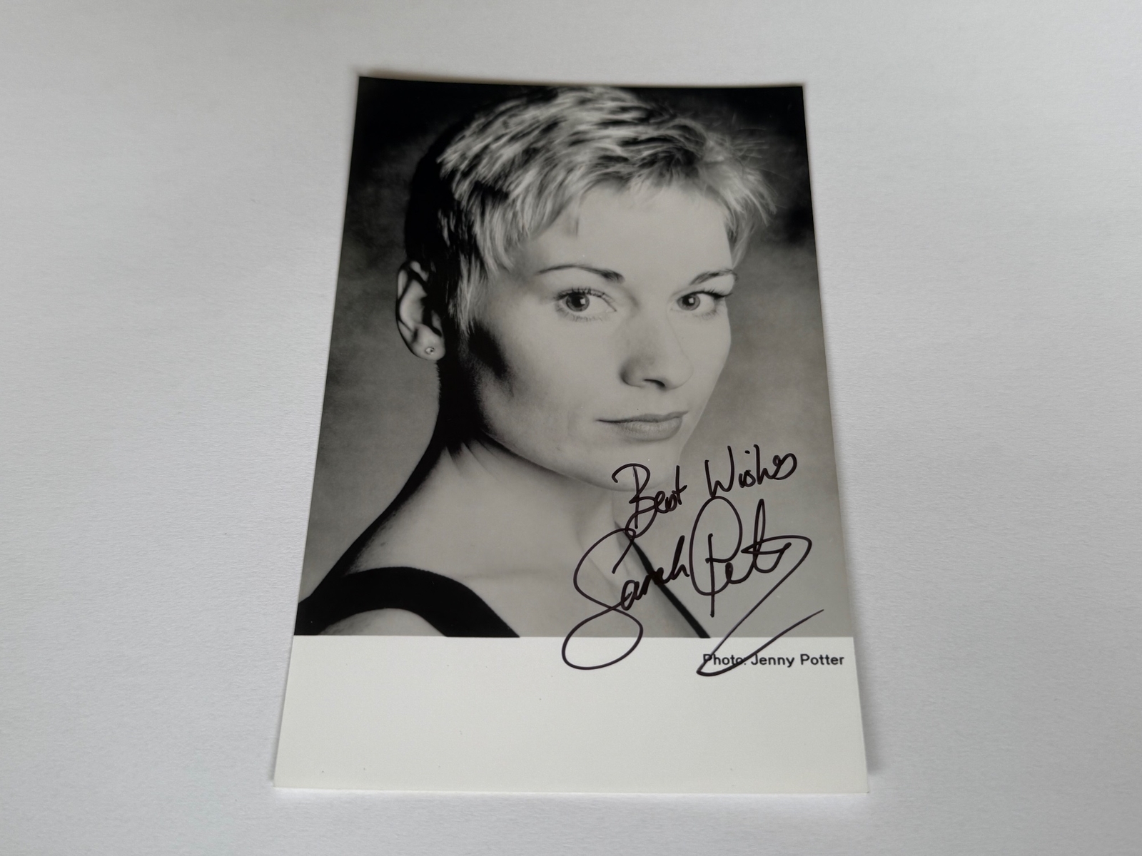 Sarah Preston signed 6x4 photo