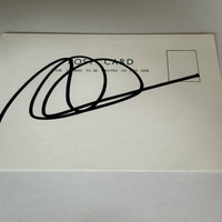 Mika Hakkinen signed card