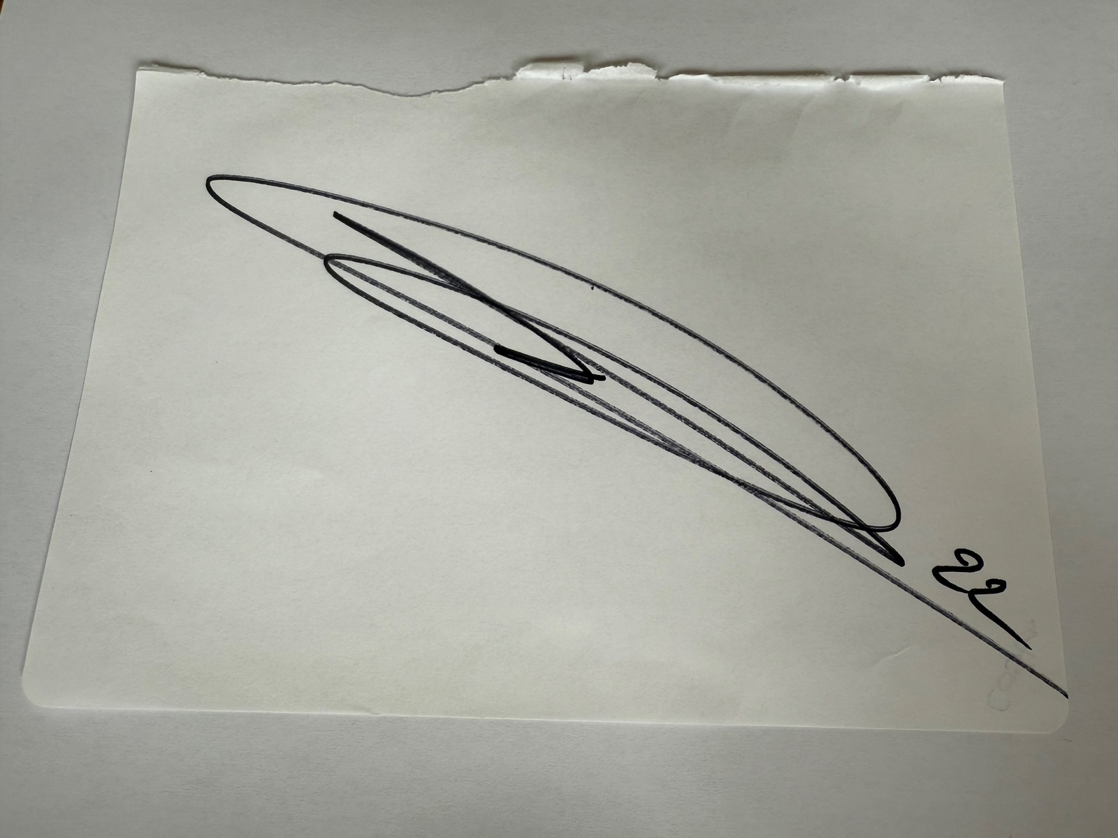 Manuel Da Costa signed card