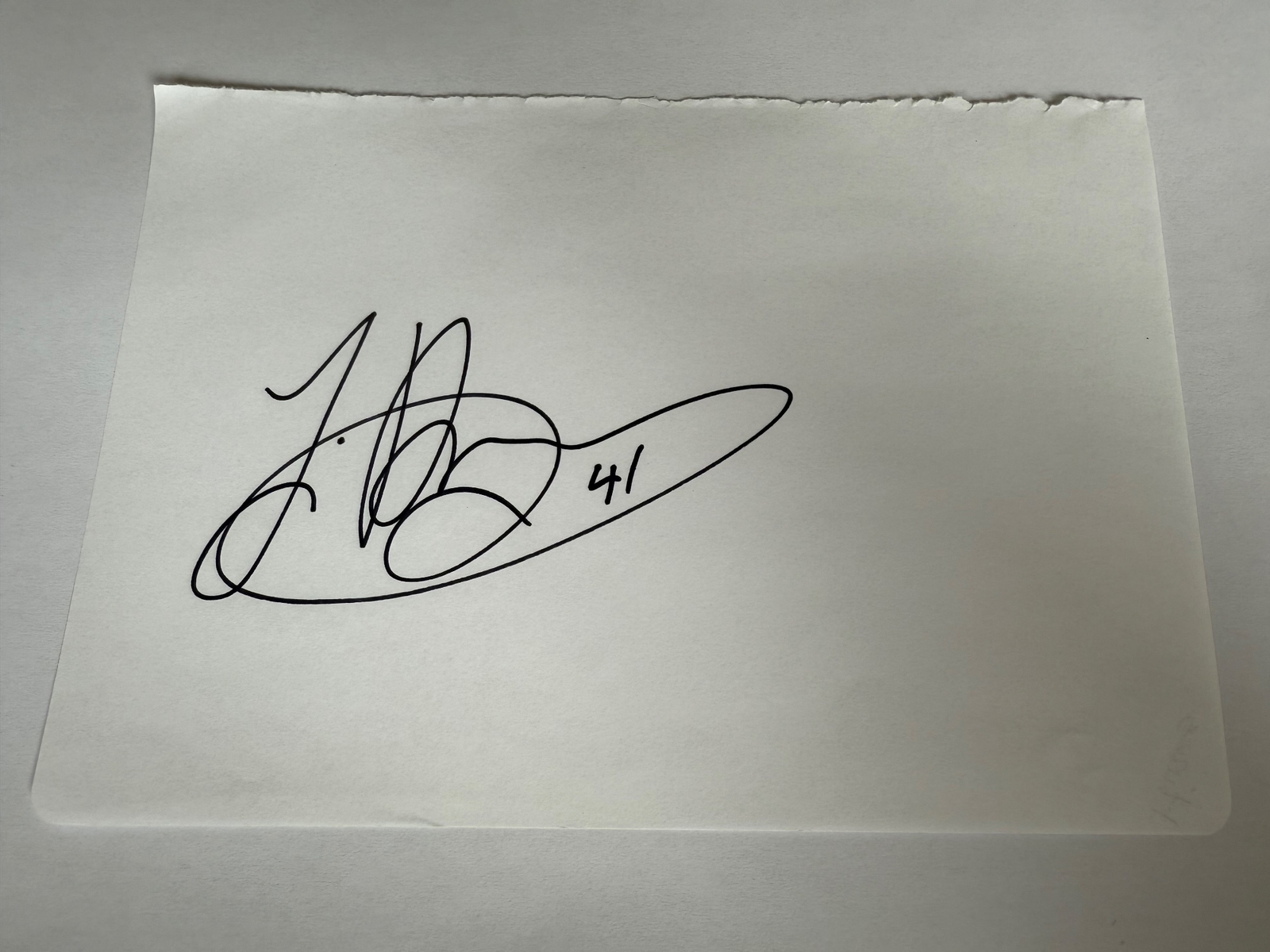 Zavon Hines signed card