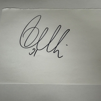 Jack Collison signed card