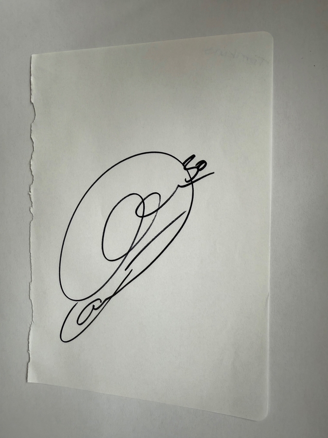 James Tomkins signed card