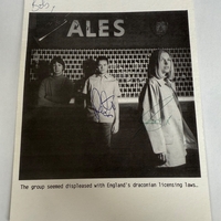 Saint Etienne signed photograph