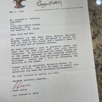 Donald Rumsfeld signed item