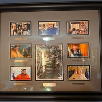 John Candy signed framed display