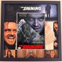 Jack Nicholson & Shelley Duvall signed framed display