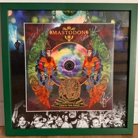 Brann Dailor & Troy Sanders & Brent Hinds signed framed display